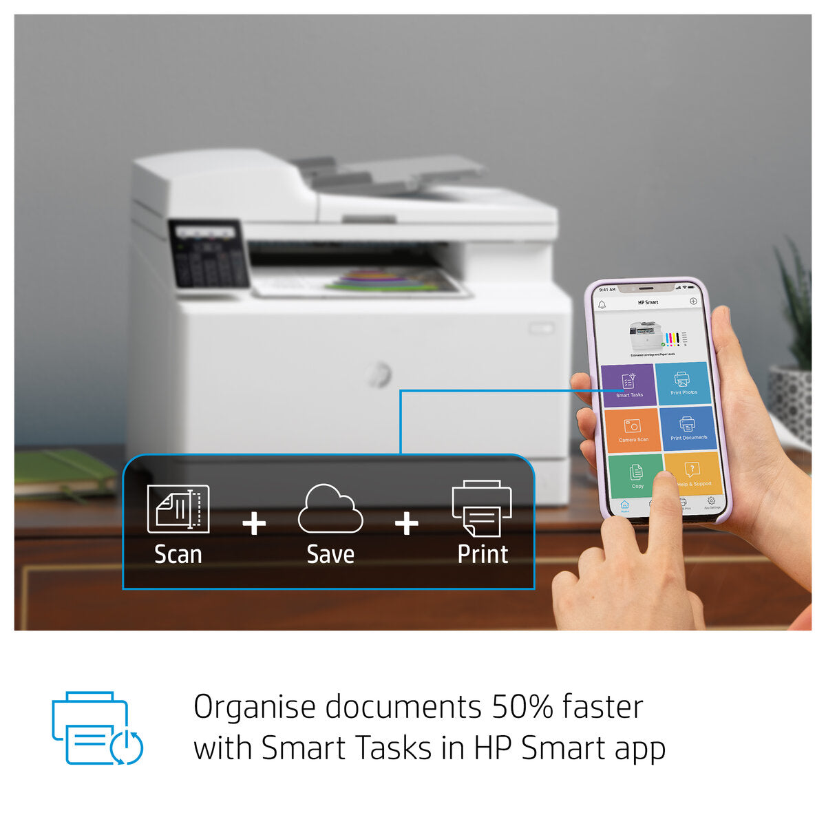 PRINTER HP M183FW MFP COLOR LASER JET PRO