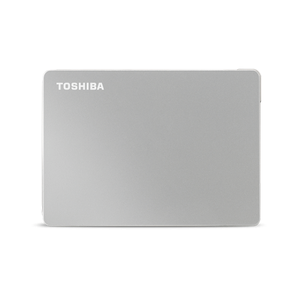 TOSHIBA CANVIO FLEX MAC/WINDOWS 1TB PORTABLE EXTERNAL HDD SILVER