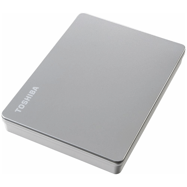 TOSHIBA CANVIO FLEX MAC/WINDOWS 1TB PORTABLE EXTERNAL HDD SILVER