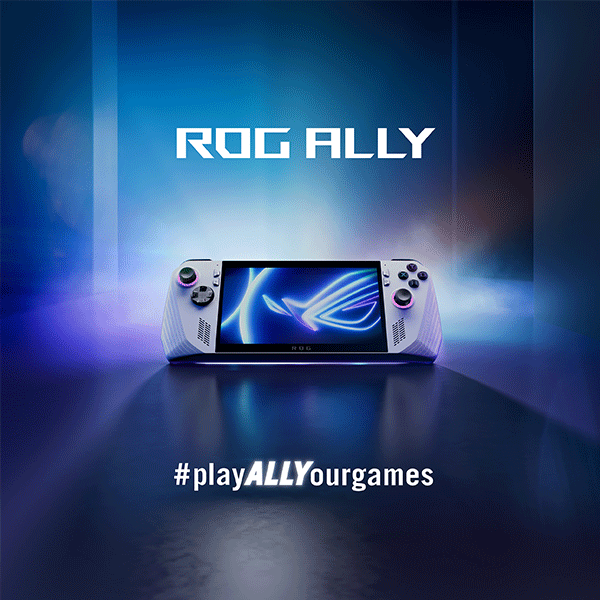 ASUS ROG ALLY AMD Ryzen™ Z1 Extreme Processor, 16GB RAM, 512GB SSD, AMD Radeon™ Navi3 Graphics, 7" FHD 120Hz Touch Display, Windows 11 Home, 2 Year Warranty | RC71L-ROG ALLY