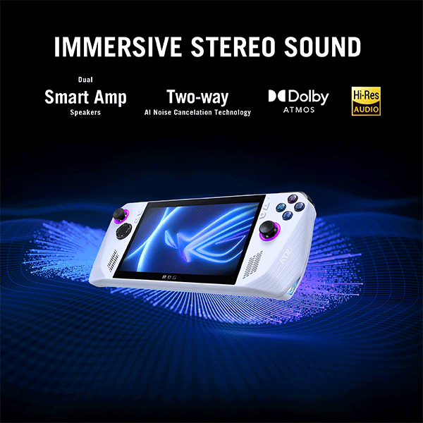 ASUS ROG ALLY AMD Ryzen™ Z1 Extreme Processor, 16GB RAM, 512GB SSD, AMD Radeon™ Navi3 Graphics, 7" FHD 120Hz Touch Display, Windows 11 Home, 2 Year Warranty | RC71L-ROG ALLY