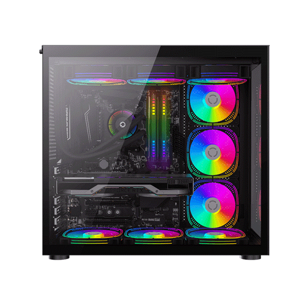 ATX CASE GAMEMAX INFINITY BLACK WITHOUT FAN