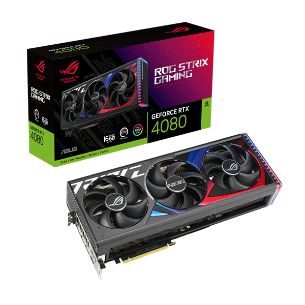VGA ASUS RTX 4080 16GB GDDR6X ROG STRIX GAMING