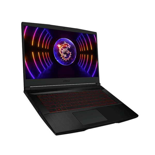 MSI Thin GF63 12VE Intel Core i7-12650H Processor, 16GB RAM, 512GB SSD, NVIDIA RTX 4050 6GB GDDR6, 15.6" FHD Display, Window 11 Home, 1 Year Warranty
