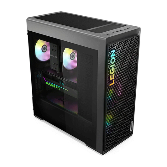 LENOVO LEGION T7 معالج Intel Core i7 13700KF، ذاكرة وصول عشوائي (RAM) سعة 32 جيجابايت، قرص SSD سعة 1 تيرابايت، بطاقة رسومات NVIDIA RTX 4080 سعة 16 جيجابايت GDDR6X، نظام التشغيل Windows 11 Home، ضمان لمدة عام واحد