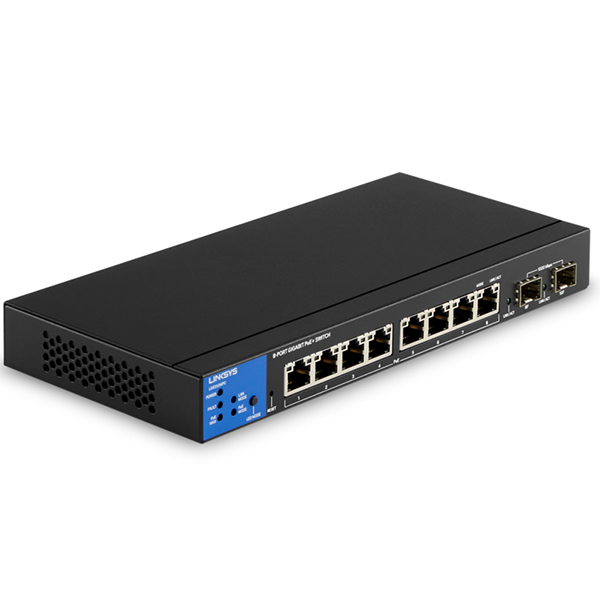 مفتاح لينكسيس 8 منافذ جيجابت POE 110 واط