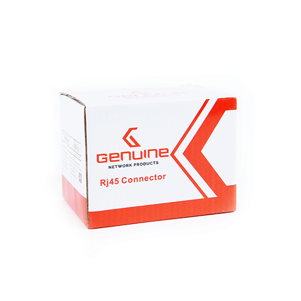 قابس RJ 45 معياري أصلي - غير محمي، CAT6 - UTP - شفاف