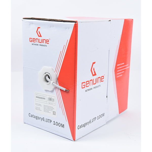 GENUINE CAT6 CABLE UTP 23 AWG, 100 METER