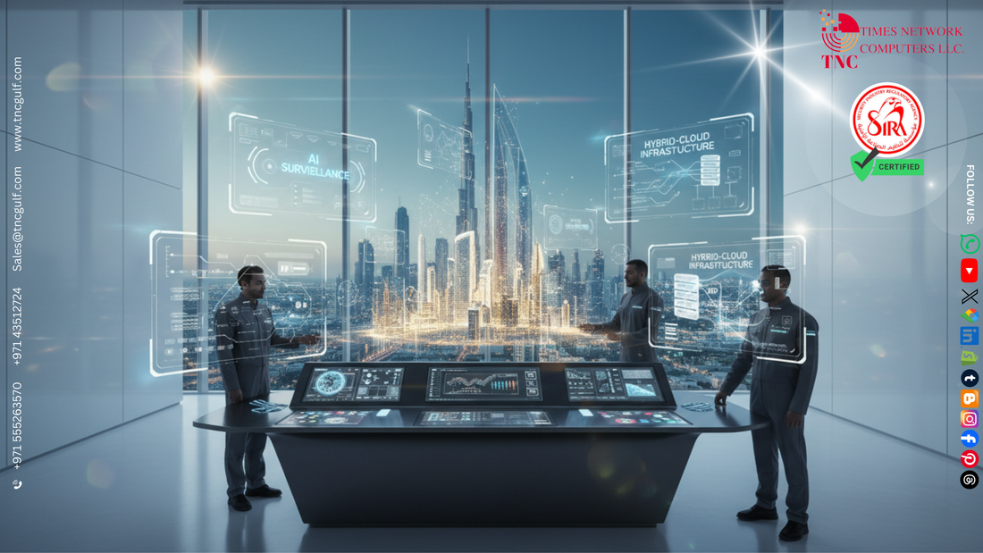 Beyond Connectivity: Engineering the Intelligent UAE Enterprise with AI-Surveillance, 3CX Synergy, and Hybrid-Cloud Infrastructure