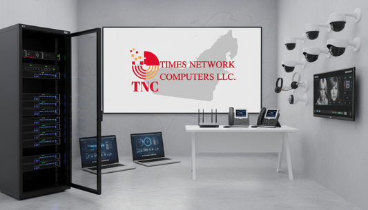 The Trifecta of UAE Business Growth: Server Laptops, Hikvision AI Security, and 3CX VoIP