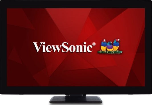 ViewSonic 24 Inch 1080p IPS 10-Point Multi Touch Screen Monitor with Advanced Dual-Hinge Ergonomics USB C HDMI and DisplayPort Out, Black | TD2455