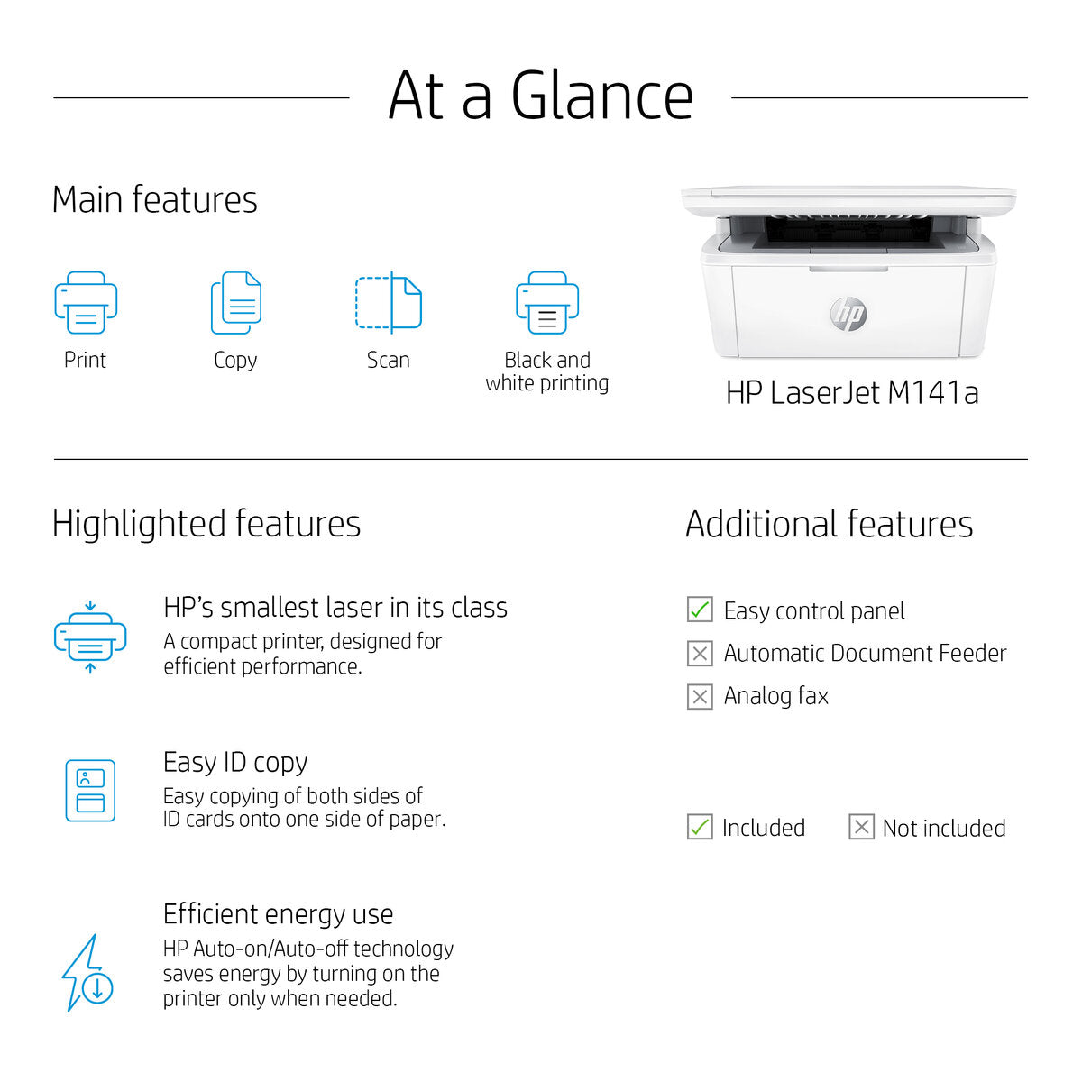 PRINTER HP M141A LASER JET MFP