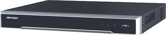 مسجل فيديو شبكي Hikvision 4K، جاهز للتوصيل والتشغيل، مزود بتقنية PoE NVR، 8 قنوات | DS-7608NI-Q2/8P 