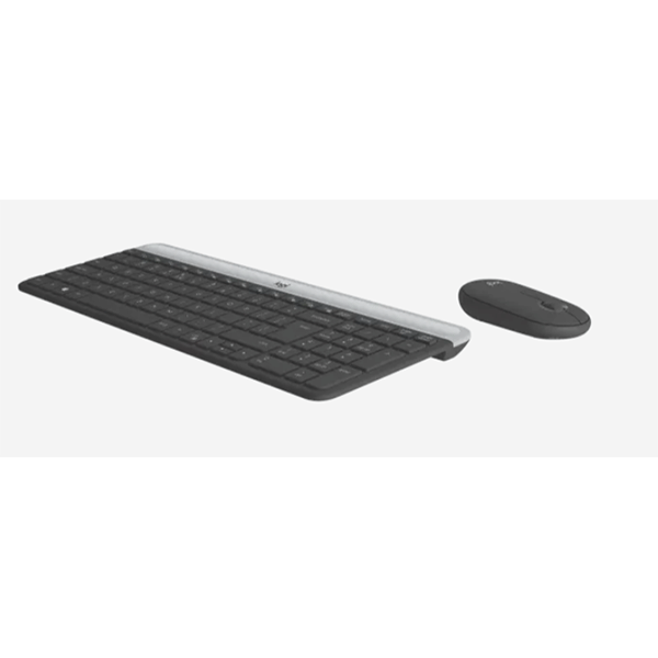 KEYBOARD WITH MOUSE WIRELESS LOGITECH MK470-ARB-BLACK