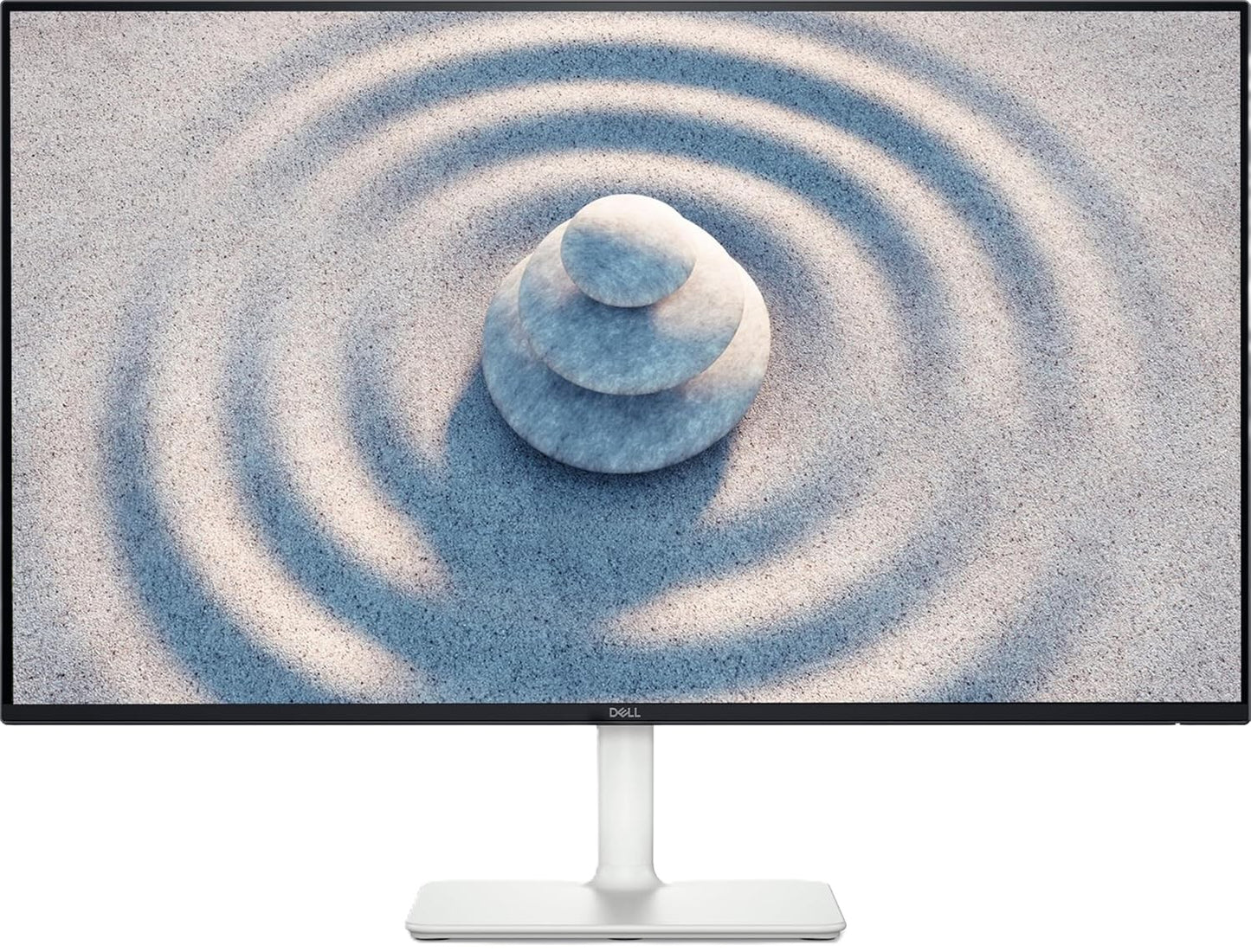 Dell S2725H 27" Full HD (1920x1080) Monitor, 100Hz, IPS, 4ms, 99% sRGB, Built-in Speakers, Ultra-thin Bezel, 2x HDMI, 3 Year Warranty, White