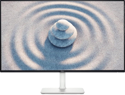 Dell S2725H 27" Full HD (1920x1080) Monitor, 100Hz, IPS, 4ms, 99% sRGB, Built-in Speakers, Ultra-thin Bezel, 2x HDMI, 3 Year Warranty, White