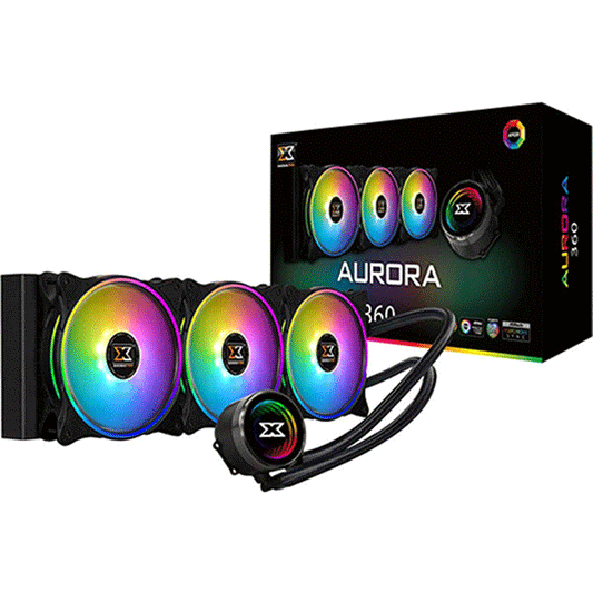 XIGMATEK Aurora 360mm RGB AIO Liquid Cooling