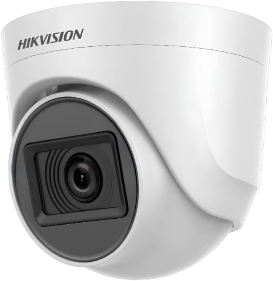 Hikvision Dome Turret 2MP 1080P Day and Night AHD, Smart IR, DNR, DWDR DS-2CE76D0T-ITPF CCTV Camera