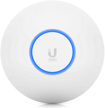 Ubiquiti U6LR UniFi WiFi 6 Long-Range, 5 GHz band 4x4 MU-MIMO, Four-stream WiFi 6 technology, 1.3 GHz dual-core processor Access Point | U6-LR