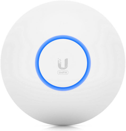 Ubiquiti U6LR UniFi WiFi 6 Long-Range, 5 GHz band 4x4 MU-MIMO, Four-stream WiFi 6 technology, 1.3 GHz dual-core processor Access Point | U6-LR