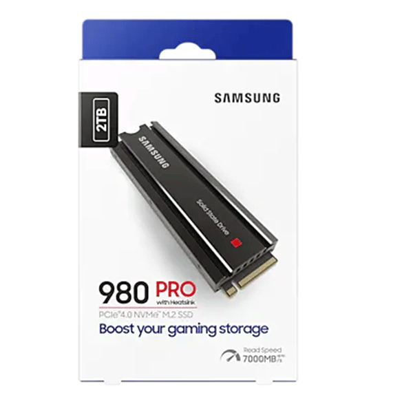 SSD 2TB SAMSUNG 980 PRO NVME M.2 WITH HEATSINK