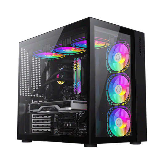 ATX CASE GAMEMAX INFINITY BLACK WITHOUT FAN