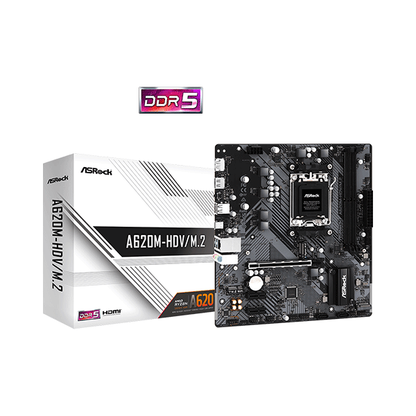 ASRock AMD A620M - HDV / M.2+ Motherboard