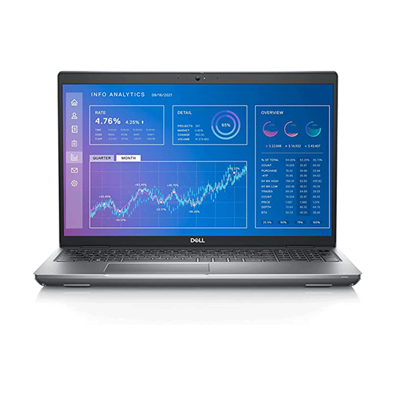 DELL Precision 3571 Intel Core i7-12700H Processor, 32GB RAM, 512GB SSD, NVIDIA RTX A1000 4GB GDDR6, 15.6" FHD Display, Windows 11 Pro, 3 Year Warranty