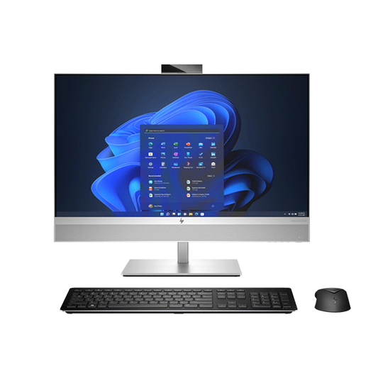 HP EliteOne 870 G9 AlI in One Intel Core i7-12700 Processor, 16GB RAM, 512GB SSD, 27" Touch QHD Display, Windows 11 Pro, English-Arabic Keyboard, 3 Year Warranty