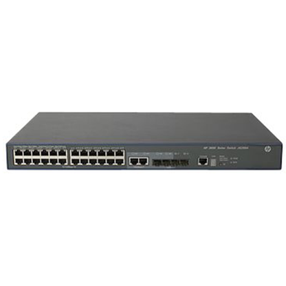 SWITCH HP 24 PORT HPE 3600 SFP V2 EI MANAGED RACK MOUNTABLE