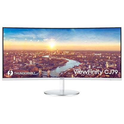 Samsung 34" LC34J791 Ultrawide Curved QHD Monitor VA panel 100Hz- DP, HDMI, Thunderbolt 3 - 34 inch